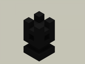 voxel chess Modèles 3D en vedette