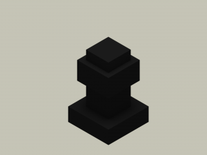 voxel chess Modèles 3D en vedette