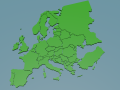 europe 3D 프린트 모델