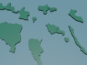 south america 3D Принт Модель