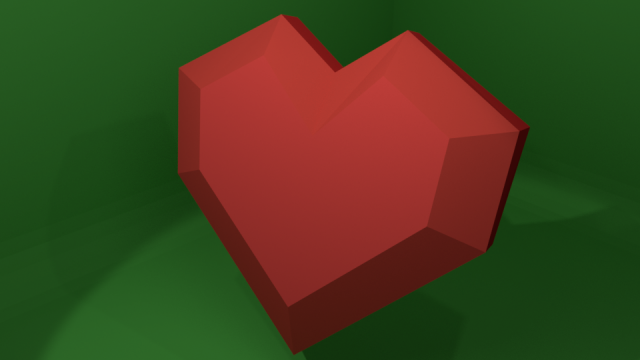 tloz heart lp 3D 모델 .c4d .max .obj .3ds .fbx .stl .blend