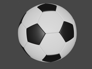 soccer-football balls 3D Model