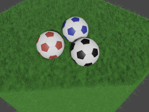soccer-football balls 3D Model