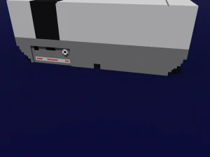 nes console voxel 3D Print Model