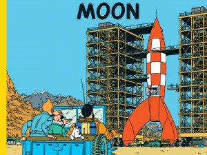 tintin rocket 3D Print Model
