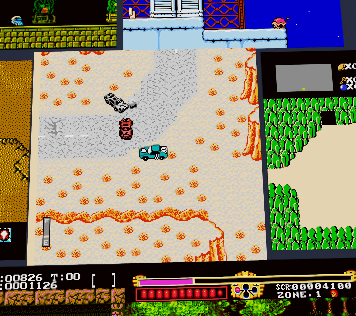 10 nes games panels voxel 3D Model .c4d .max .obj .3ds .fbx .stl .blend 