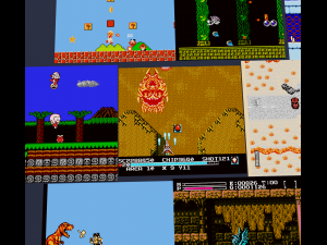 10 nes games panels voxel Model 3D