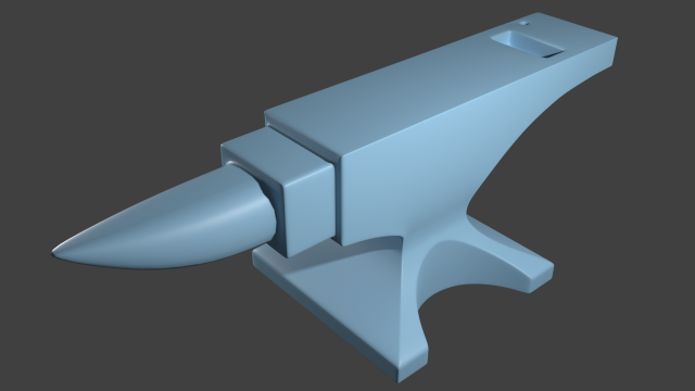 anvil 3Dモデル .c4d .max .obj .3ds .fbx .stl .blend 