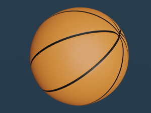 sports balls football-soccer basketball volleyball and beach ball Modèle 3D