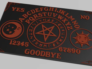 ouija Modelo de Impressão 3D