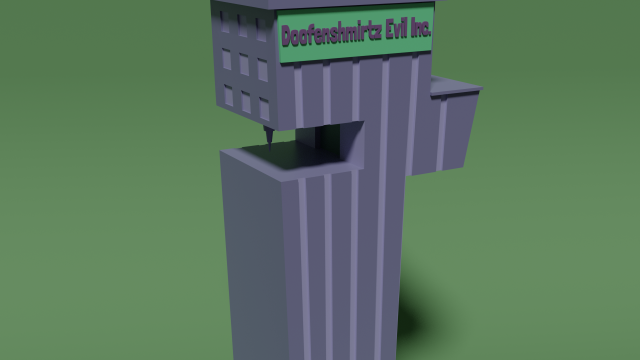 doofenshmirtz evil inc Model 3D .c4d .max .obj .3ds .fbx .stl .blend 