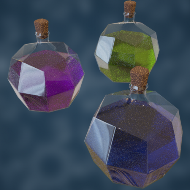 potion 3D मॉडल .c4d .max .obj .3ds .fbx .stl .blend 
