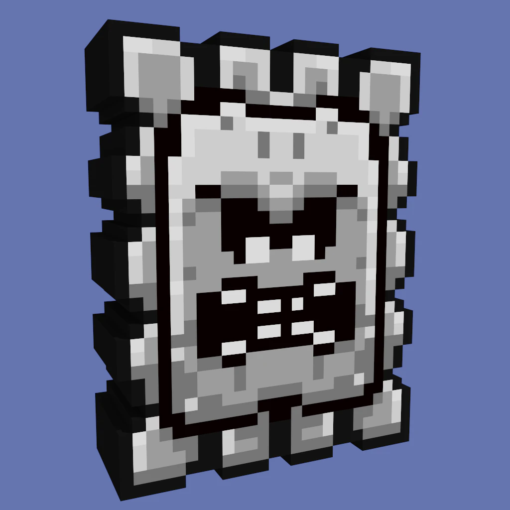 thwomp 3D Print Model .c4d .max .obj .3ds .fbx .stl .blend 