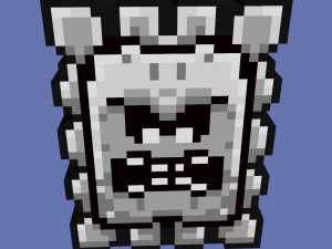 thwomp Modèles 3D en vedette