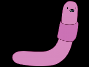 shelby adventure time worm 3Dモデル