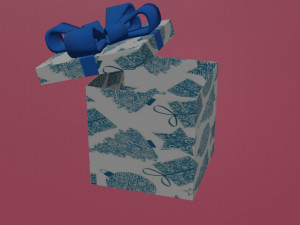 open present animation 3D Model