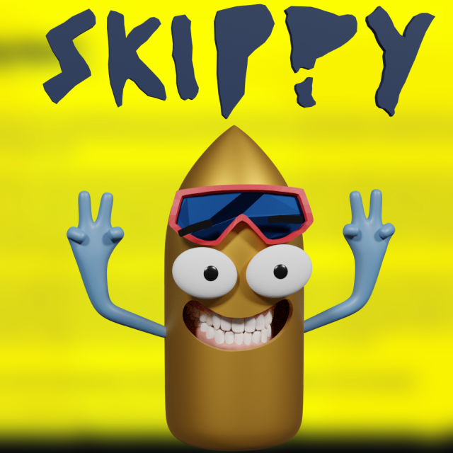 skippy cyberpunk2077 3D Model .c4d .max .obj .3ds .fbx .stl .blend 