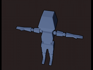 geometric character Modelo 3D
