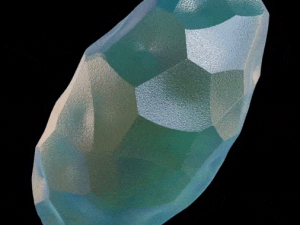 magic procedural rock 3D-Modell