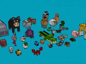 animals voxel 3D Model