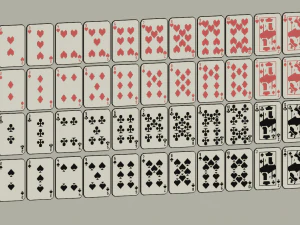 poker voxel cards 3D Print Model