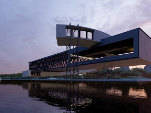 hotel residence 3D Model