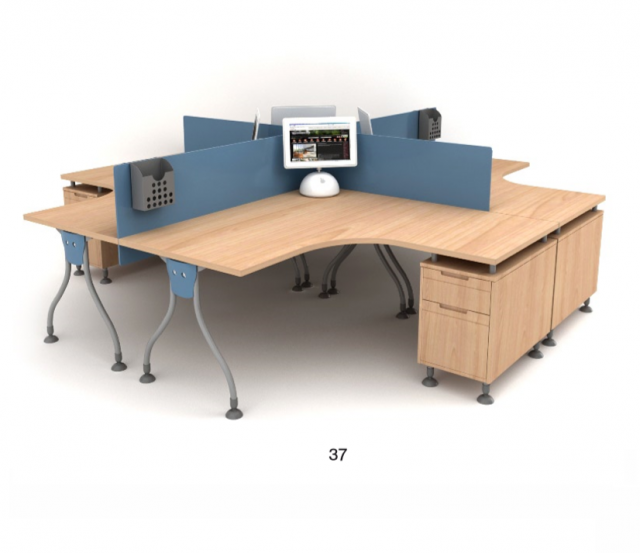 office desk 3Dモデル .c4d .max .obj .3ds .fbx .stl .blend 
