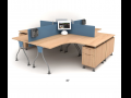 Office desk Modello 3D