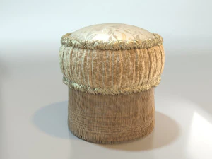 클래식 소파 3D 모델