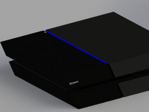 Playstation 4 3D Model