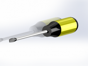 standart screwdriver 3D 모델