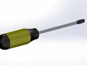стандартная отвертка 3D Модель