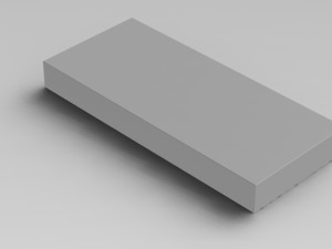 basic wall rack 3D Model
