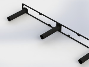 basic wall rack 3D Model