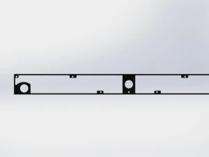 scaffale da parete di base Modello 3D