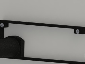 basic wall rack 3D Model