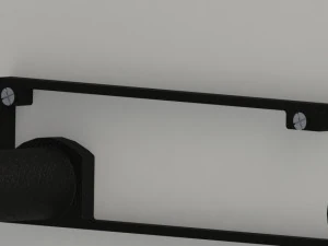 scaffale da parete di base Modello 3D