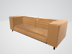 sofa-gold Modello 3D