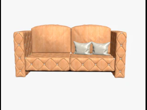 sofa-sitting 3D Model