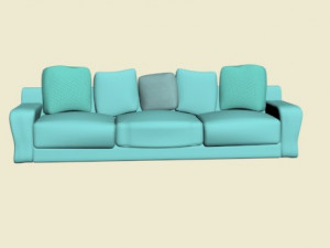 soft-sofa Modelo 3D