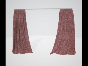 jalousie-curtains 3D Model