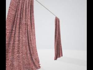 jalousie-curtains 3D Model