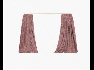 jalousie-curtains 3D Model