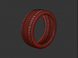 tyre 3D 모델