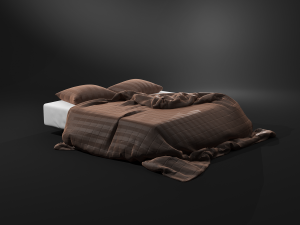 bed 3D Model