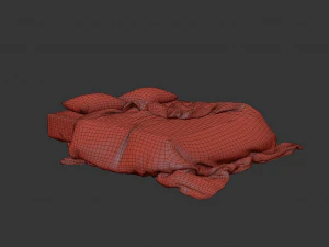 bed 3D Model