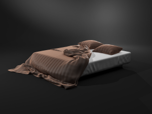 bed 3D Модель
