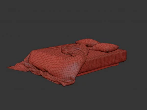 bed 3D Model