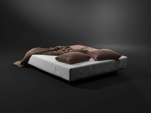 bed 3D Model