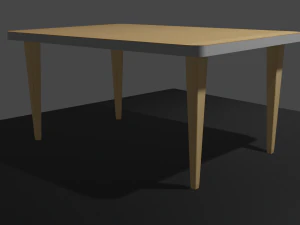 table 3D Model